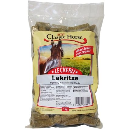 Classic Horse Snack mit Lakritze 1kg