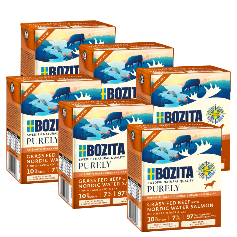 Bozita Purely Paté mit Lachs 370 g Tetra