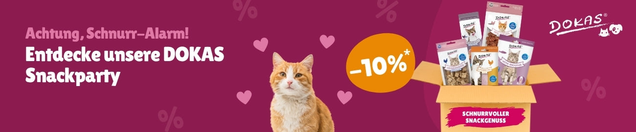 DOKAS Snackparty Katze