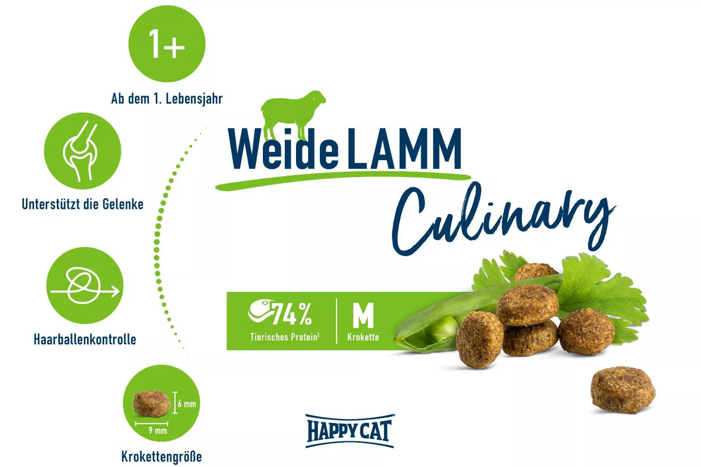 Happy Cat Culinary Weide Lamm