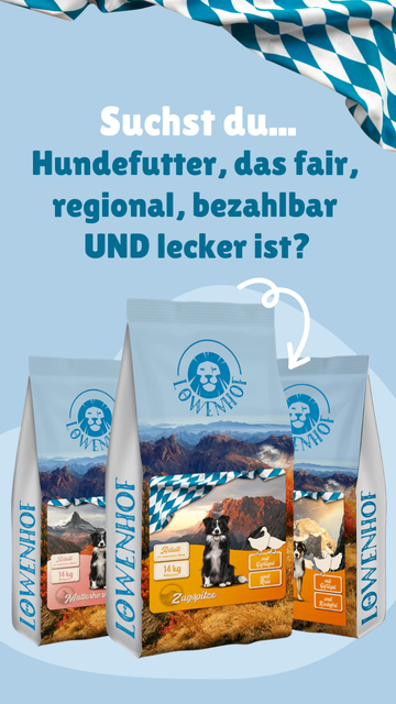 Löwenhof Hundefutter - top Alternative zu Josera