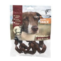 Luposan Lupolini Hundewürstchen Rotwild 100 g