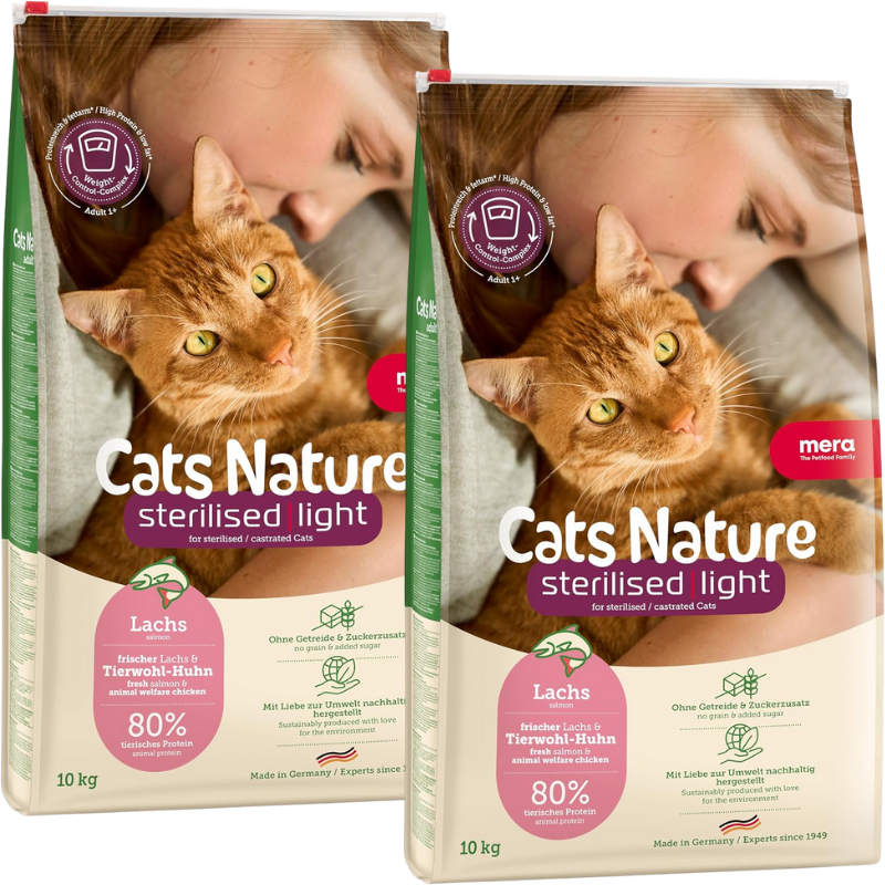 Mera Cat Nature Sterilized / Light Lachs