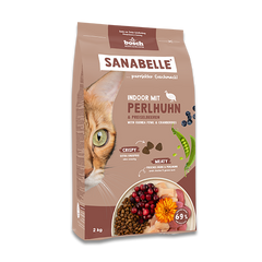 Sanabelle Indoor mit Perlhuhn