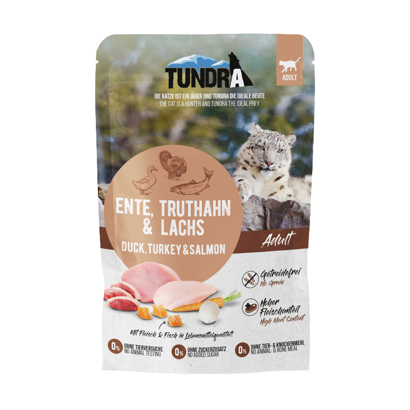 Tundra Cat PB Ente, Truthahn & Lachs 85g
