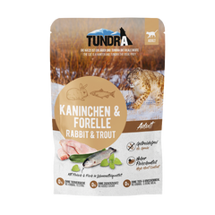 Tundra Cat PB Kaninchen & Forelle 85g