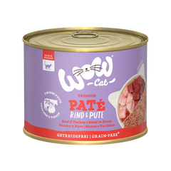Wow Cat Dose Adult Rind & Pute 200g