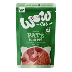 Wow Cat PB Adult Huhn Pur 125g
