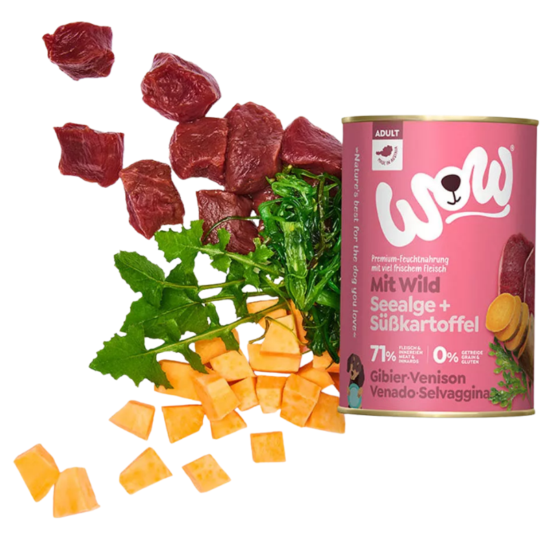 Wow Dog Dose Adult Wild 400g