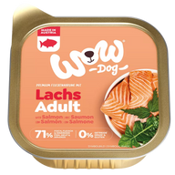 Wow Dog Schale Adult Lachs 150g