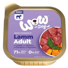 Wow Dog Schale Adult Lamm 150g