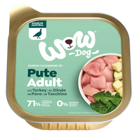 Wow Dog Schale Adult Pute 150g