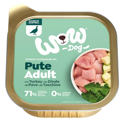 Wow Dog Schale Adult Pute 150g