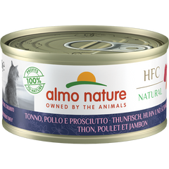 Almo Nature Dose Adult Thunfisch, Huhn & Schinken 70 g