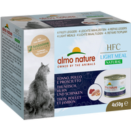 Almo Nature Dose MP Light Meal Thunfisch, Huhn, Schinken 200 g