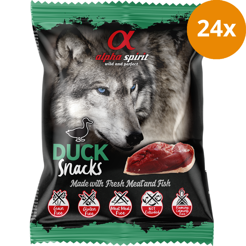 alpha spirit Snacks Bag gewürfelt Ente 50 g