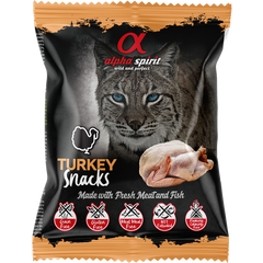 alpha spirit Snacks gewürfelt Truthahn 50 g