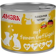 AMORA Katzenkinder mit Geflügel 200 g