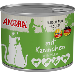 AMORA Fleisch Pur Adult Kaninchen 200 g
