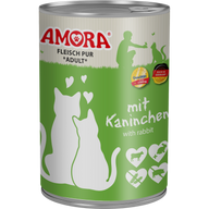 AMORA Fleisch Pur Kaninchen 400 g