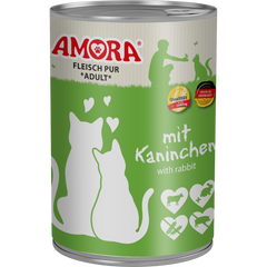 AMORA Fleisch Pur Kaninchen 400 g
