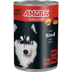 AMORA Fleisch Pur Adult Rind 400 g