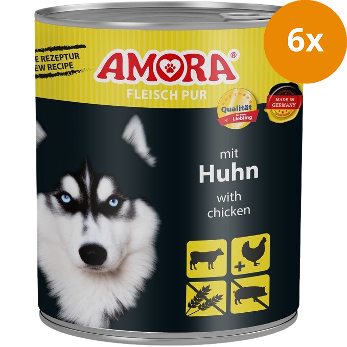 AMORA Fleisch Pur Huhn 800 g