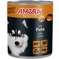 AMORA Fleisch pur Pute 800 g