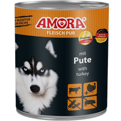 AMORA Fleisch pur Pute 800 g