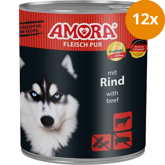 AMORA Fleisch Pur Rind 800 g