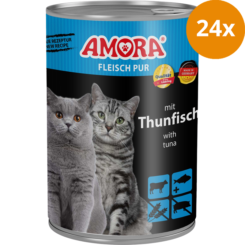 AMORA Fleisch Pur Thunfisch 400 g