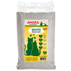 AMORA Katzenstreu White Kiefernduft