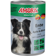 AMORA Sensitive Ente, Apfel & Birne 400 g