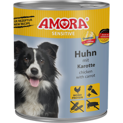 AMORA Sensitive Huhn & Karotte 800 g
