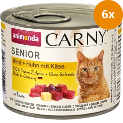 animonda Carny Senior Rind & Huhn & Käse 200 g
