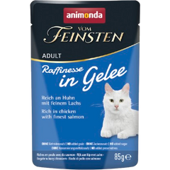 Animonda vom Feinsten Raffinesse in Gelee Adult reich an Huhn mit Lachs 85 g