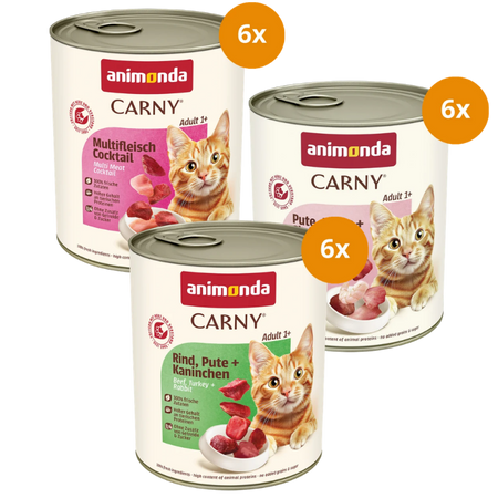 animonda Carny 800 g - Mix Sparpaket