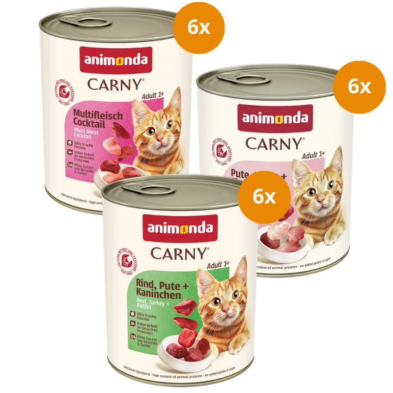 animonda Carny 800 g - Mix Sparpaket