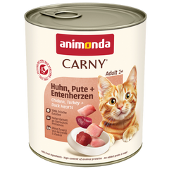 animonda Carny Adult Huhn, Pute & Entenherzen 800 g