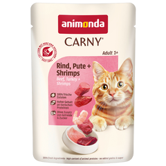 animonda Carny Adult Rind, Pute & Shrimps 85 g