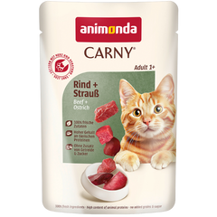 animonda Carny Adult Rind & Strauß 85 g