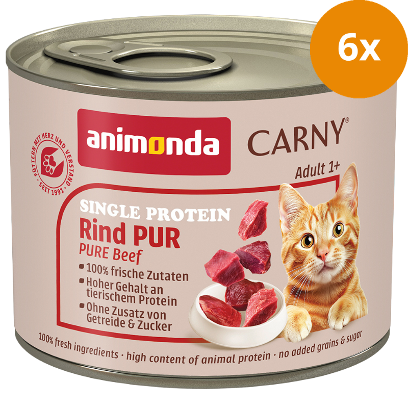 animonda Carny Adult Single Protein Rind pur 200 g