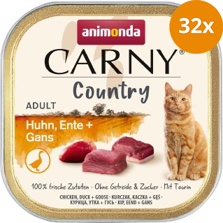 animonda Carny Country Huhn, Ente & Gans 100 g