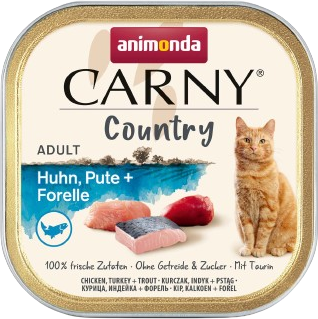 animonda Carny Country Huhn, Pute & Forelle 100 g