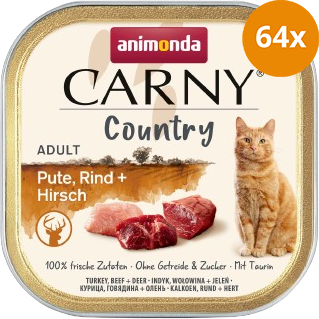 animonda Carny Country Pute, Rind & Hirsch 100 g