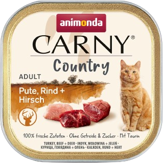 animonda Carny Country Pute, Rind & Hirsch 100 g