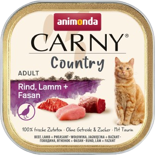 animonda Carny Country Rind, Lamm & Fasan 100 g