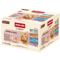 Animonda Cat Carny Fine Fillets Adult Vielfalt in Gelee 12 x 60 g
