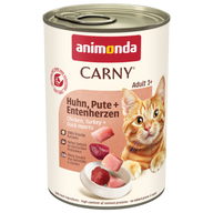 animonda Carny Huhn, Pute + Entenherzen 400 g