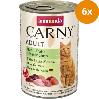 animonda Carny Huhn, Pute + Kaninchen 400 g
